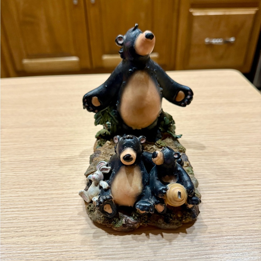 Charming Bear Family Figurine